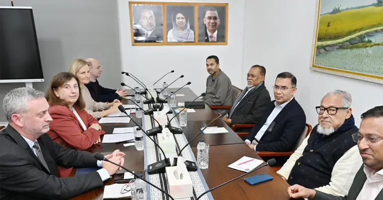 ইইউর প্রতিনিধি দলের সঙ্গে বিএনপির বৈঠক